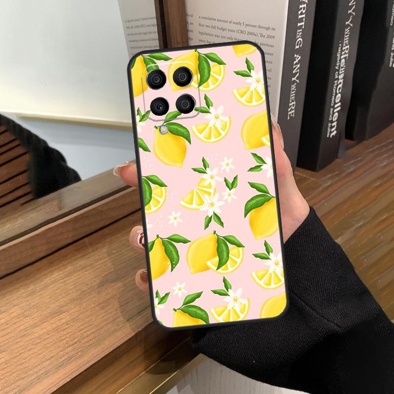 Чехол для телефона Lemon Fruit для Samsung Galaxy M13 M23 M33 M53 M21 M31 M51 M30s M20 M12 M32 M52 M14 M34 M54