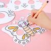 8Pcs Cartoon Animal Painting Mask DIY Graffiti Educational Toys for Kids Birthday Party Favors Kindergarten Prize Pinata Fillers