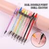 Dual Heads Acrylic Dotting Wax Pen Nail Brush Rhinestones Crystal Picking Nail Studs Dotter DIY Point Drill Nail Tools