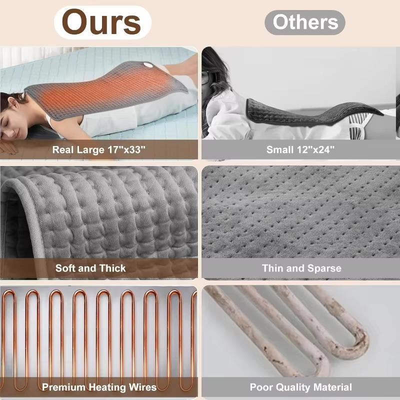 Многофункциональная грелка с регулируемой температурой, снятие боли в спине, спазмы, электрическое одеяло, сохраняющее тепло, рассеивающее холодные подарки