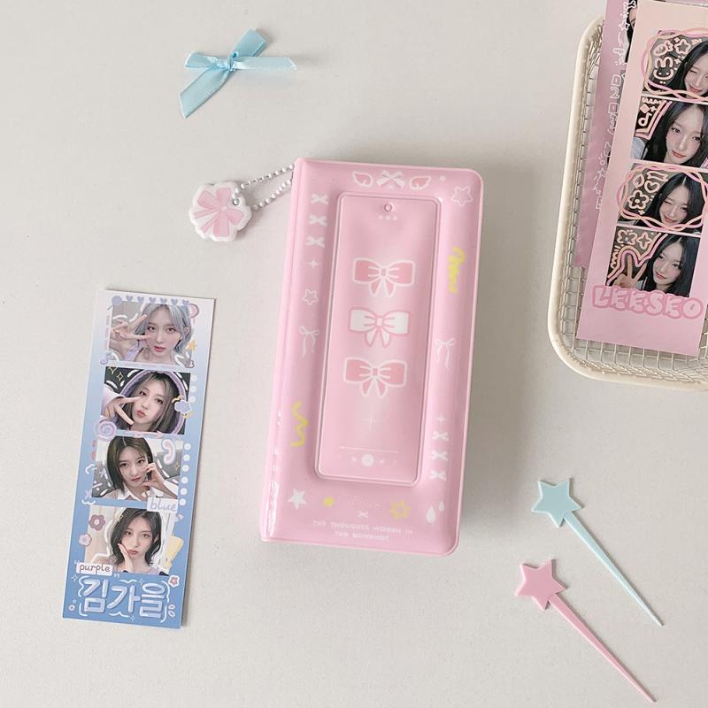 For 2x6 Inch Photo Strips Album 20 Pages 40 Photos Multicolors Photo Booth Frame Photo Booth Album