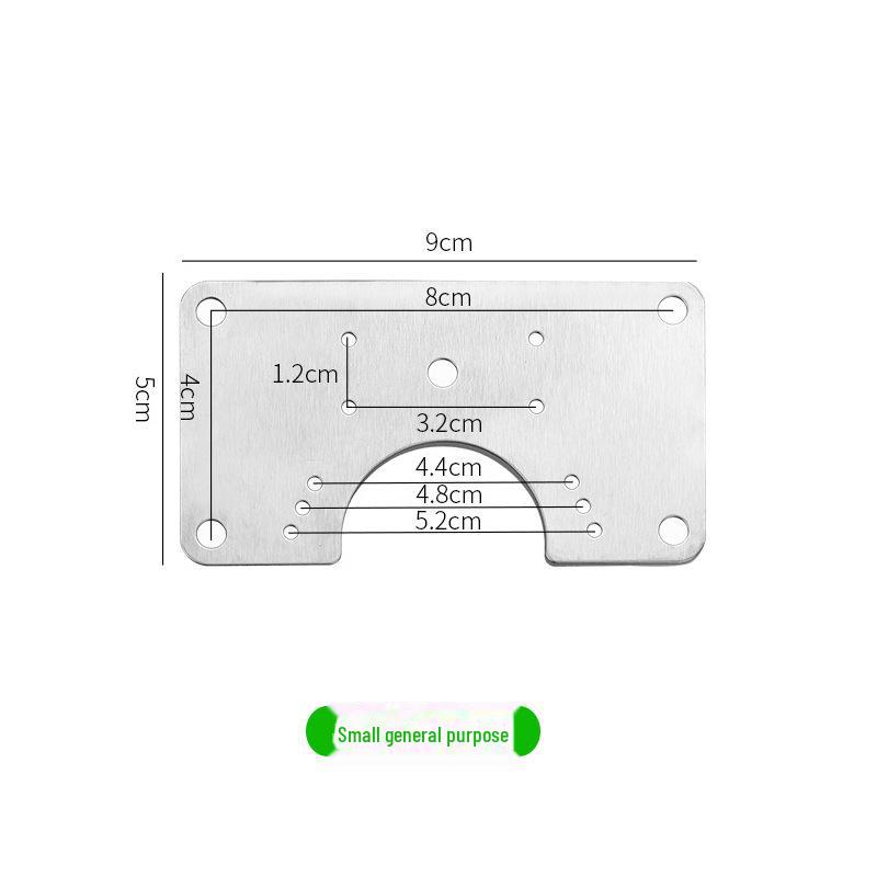 Ремонтная пластина из нержавеющей стали для дверок шкафа