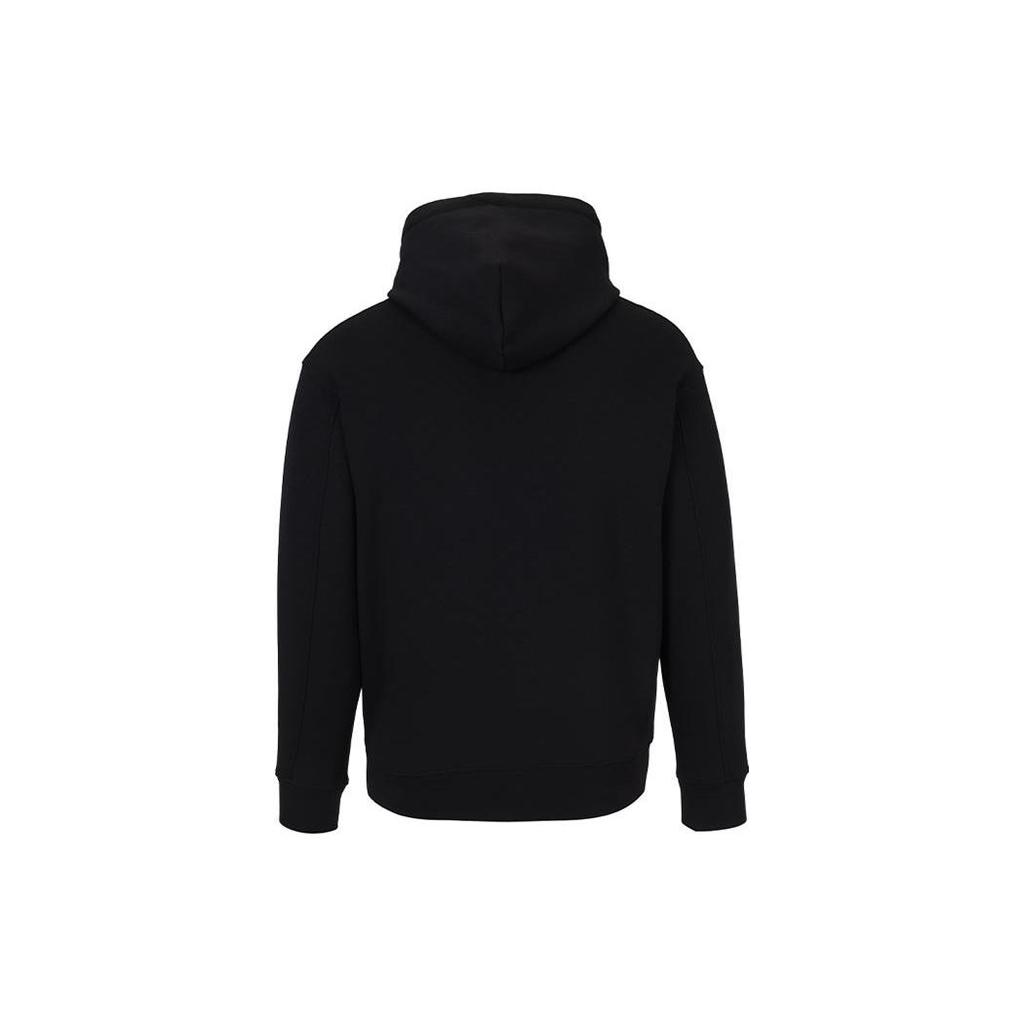 EMPORIO ARMANI EA Sweatshirts Men's Black Hooded Moderate Regular 6L1MM9-JHSZ-0058
