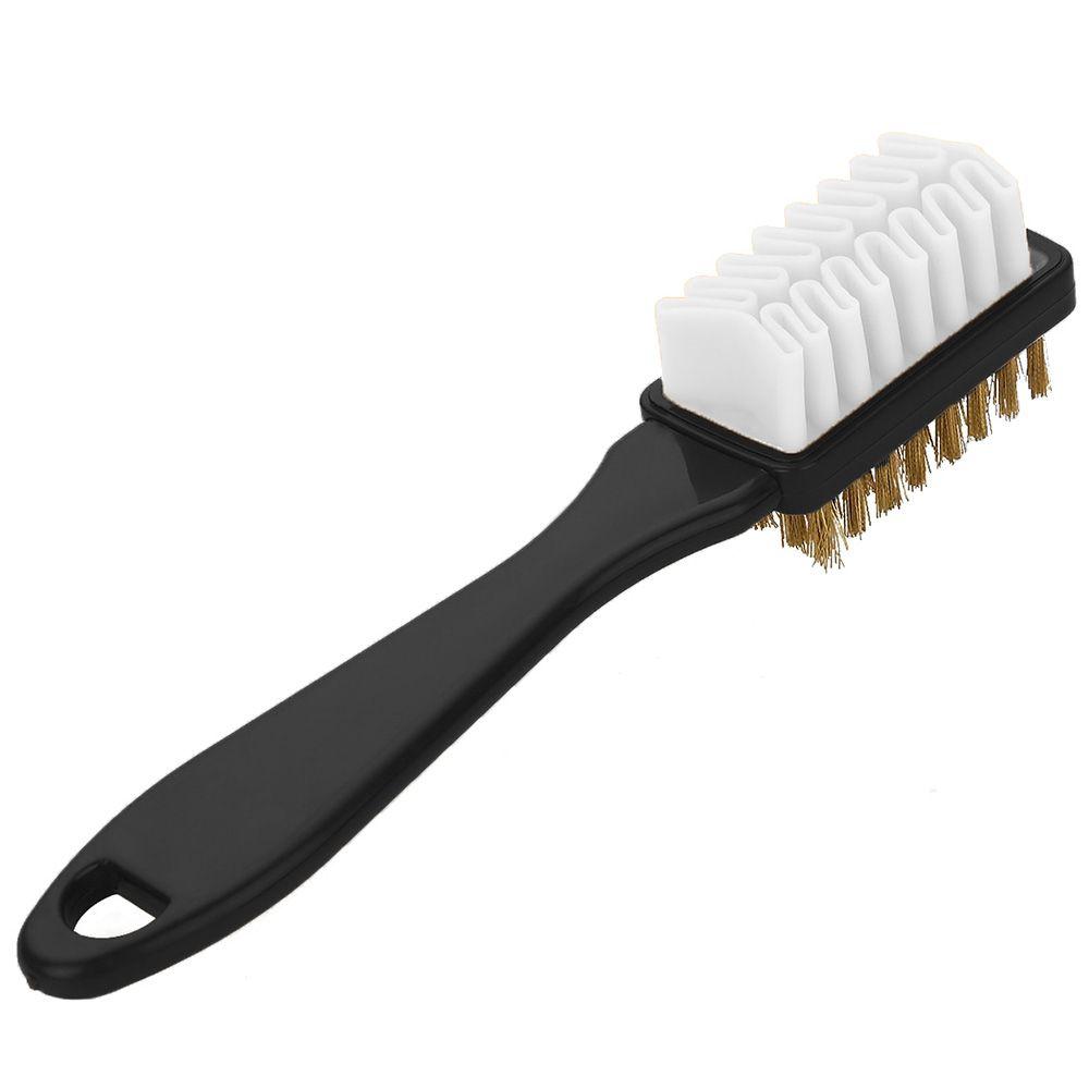 Plastic Multipurpose Boot Rubber Eraser Long Handled Shoes Brush Leather Cleaner Dust Cleaning