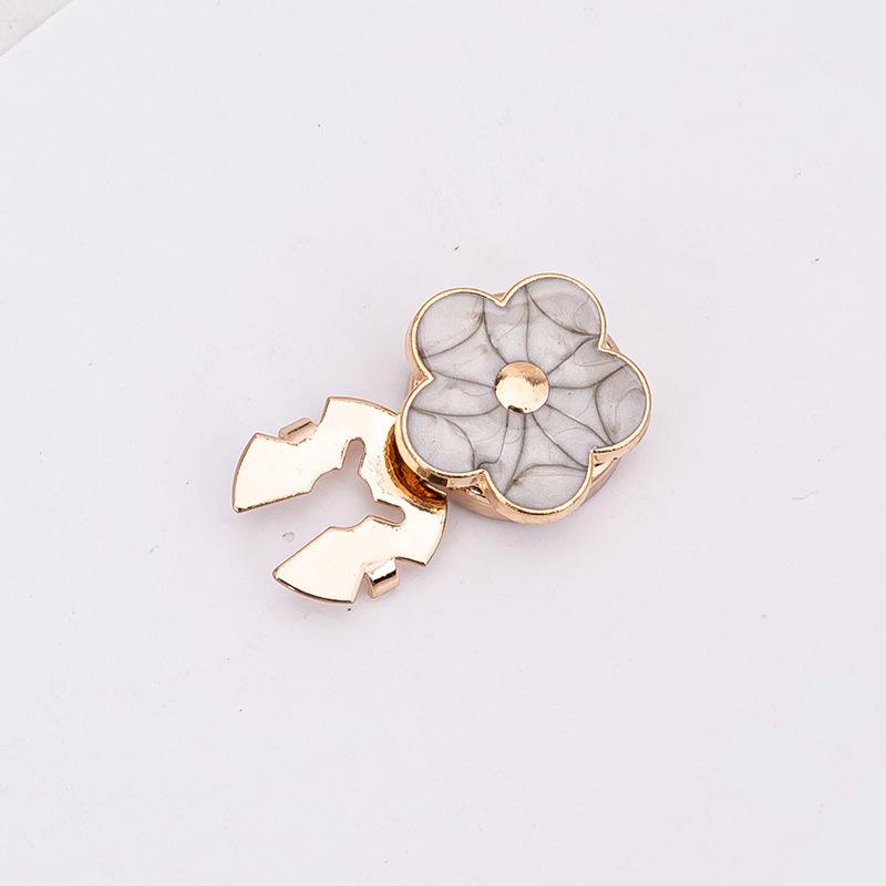 Декоративные запонки и пуговицы для воротника с цветными стразами