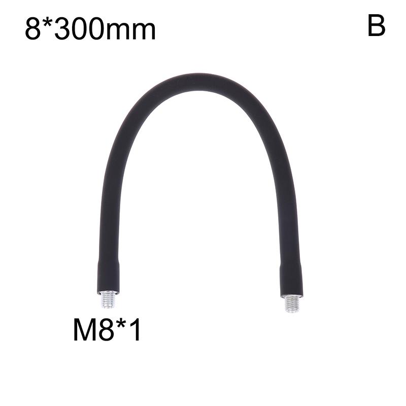 1 шт. M6 M8 Мужская внутренняя резьба Мягкий легкий гибкий кабелепровод DIY металлический силиконовый шланг гибкая формовка универсальный для лампы