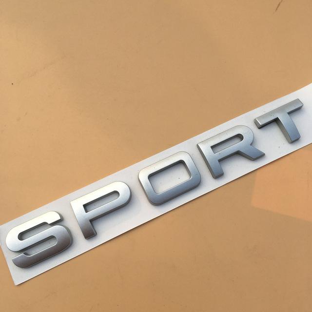 Значок на багажник автомобиля для HSE Sport Emblem Letters Discovery 3 4 HSE SDV6 SDV8 SI4 с наддувом, наклейка с логотипом, аксессуары