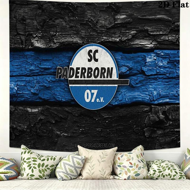 SC Paderborn 07 Wall Tapestry Aesthetic Wall Hanging Printed Fabric Blanket Decorative Tapestries for Bedroom Living Room Home Decor