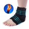 Polyester Breathable Ankle Brace Support Protection Wrap Outdoor Sports Fitness Movement