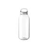 KINTO Water Bottle, 500ml, Clear, Lightweight, Compact, Dishwasher Safe, 20391