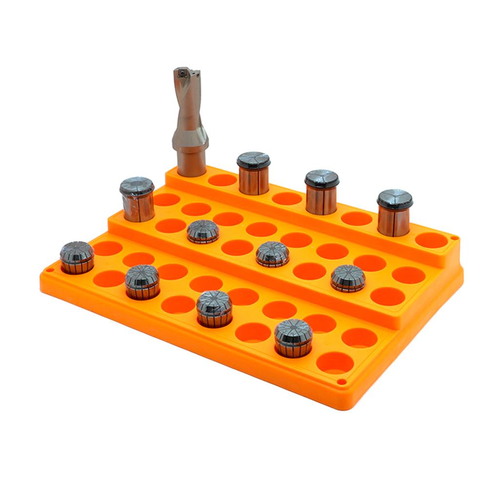 Части инструмента Фрезерный ящик для сбора фрез Ящик для хранения пружинных цанг с несколькими отсеками ER25 ER32 16N32 Эффективный