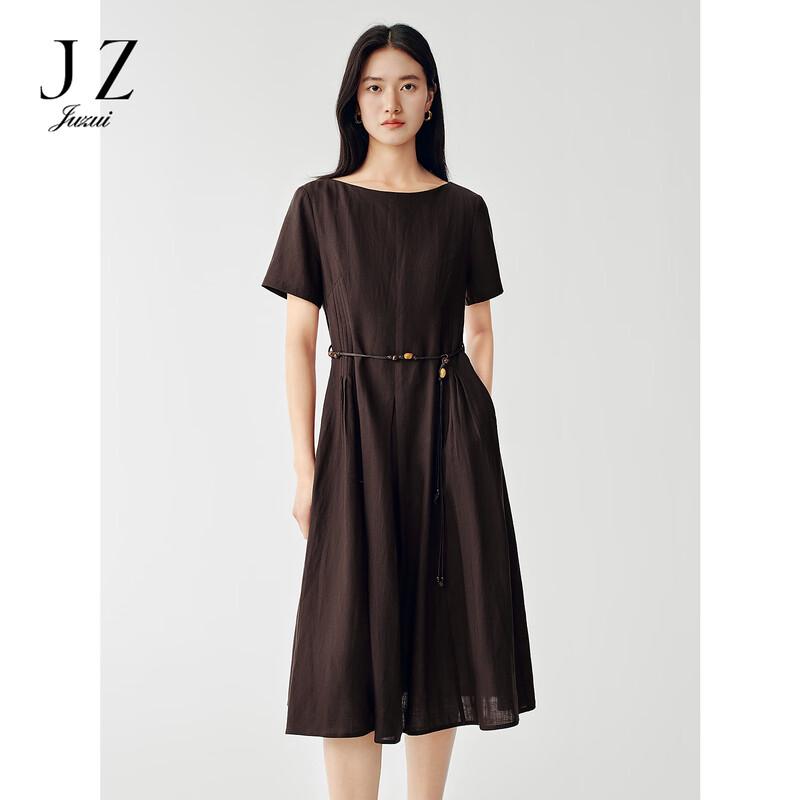 Женское платье JUZUI в стиле Old Money из смесовой ткани Tencel