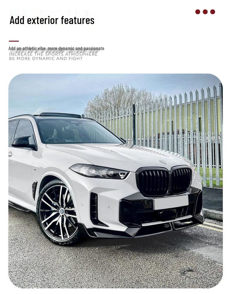 2023+ BMW X5 G05 LCI Sport MP Передний сплиттер губы бампера Модификация