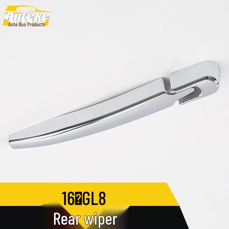 Compatible GL8 Rear Wiper Cover - Electroplated Decorative Trim Sticker for 16 Models