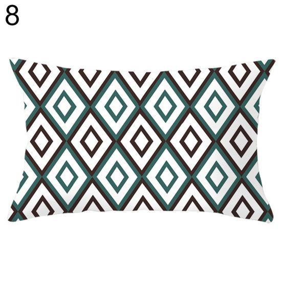 Talos Геометрический круг Треугольник Волна Наволочка Чехлы для подушек Диван-кровать Автомобиль Кафе Декор