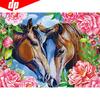 Diamond Embroidery Full Display Aanimals Diamond Painting Round Stones Horse Pictures