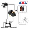 AHL Motorcycle Starter Relay Solenoid Compatible Models: Kawasaki GPZ400R / GPZ400F / GPZ1100F /