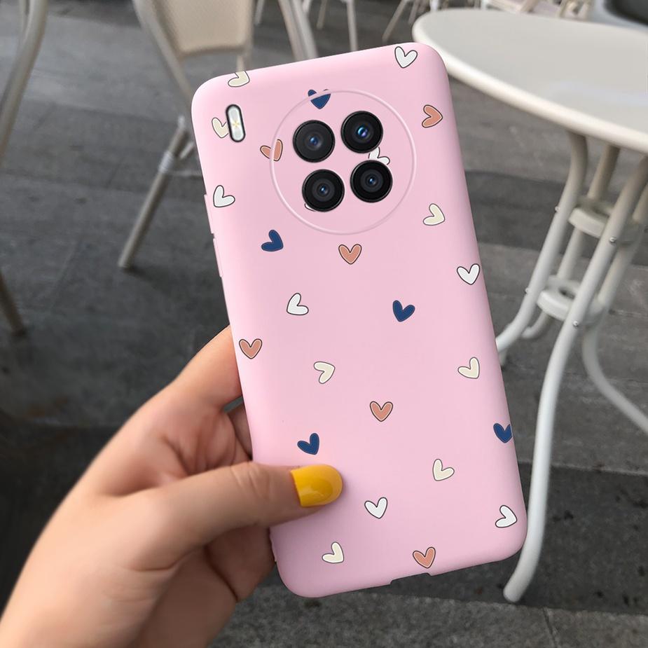 Stylish Silicone Case For Honor 50 Lite Case Soft Slim Phone Back Cover For Huawei Honor50 Lite Cases Honor 50Lite Coques Fundas