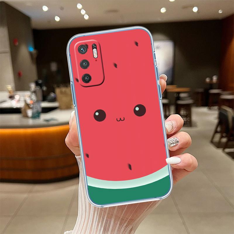 UP19 Cartoon Fruit Watermelon Phone Case for Motorola Moto G40 G04 G05 One Ace Action Fusion + Plus Hyper Macro Vision Zoom