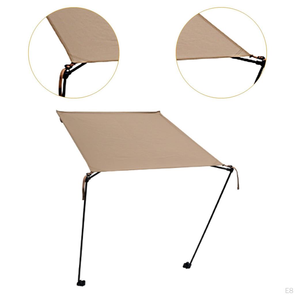 Складной тент для кемпингового стула, простой в установке портативный укрытие для путешествий на открытом воздухе