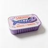 3D Printed Necklace Earring Fishbone Storage Box Sardine Tin Jewelry Box Organizer for Rings Earrings Necklaces DIY Gift