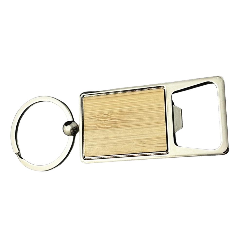 Bamboo Keychain Elegant Pendant for Car Home and Motorcycle Accessories Ornament for Bags Wallets and Backpacks