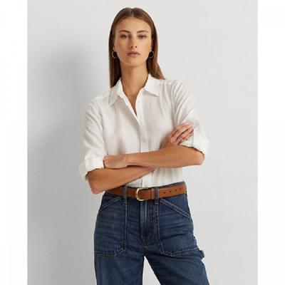 Lauren Ralph Lauren Linen Shirt Wmlrshts6820046100