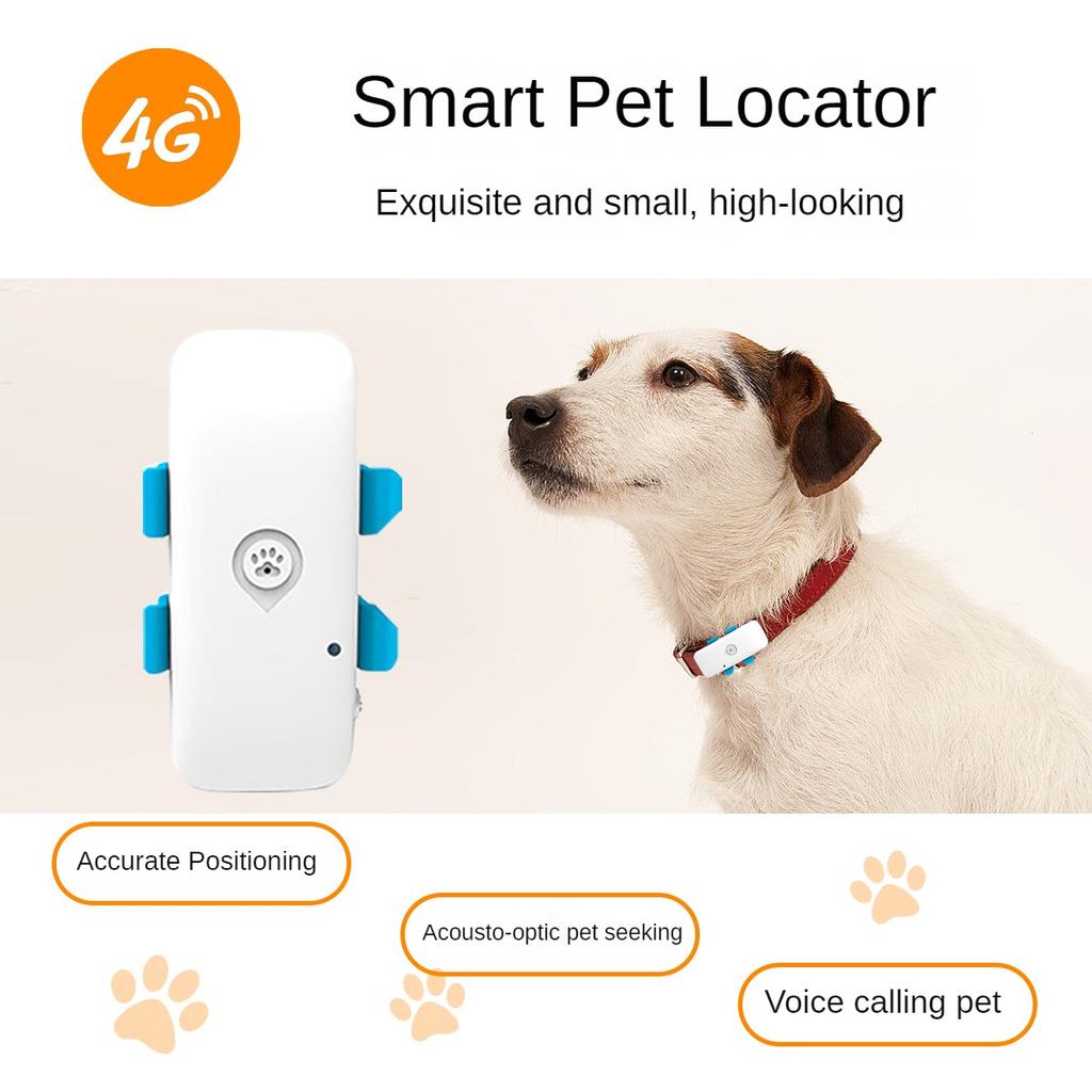 Pet 4G GPS глобальный локатор для отслеживания кошек и собак обеспечивает удаленный просмотр приложения