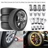4Pcs Tr413 Chrome Car Truck Tire Wheel Tyre Valve Stem Hex Caps Sleeve Covers