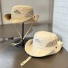 Sun Protection Fisherman Cap Quick-dry Panama Hat Summer Mountaineering Caps Camping Hiking