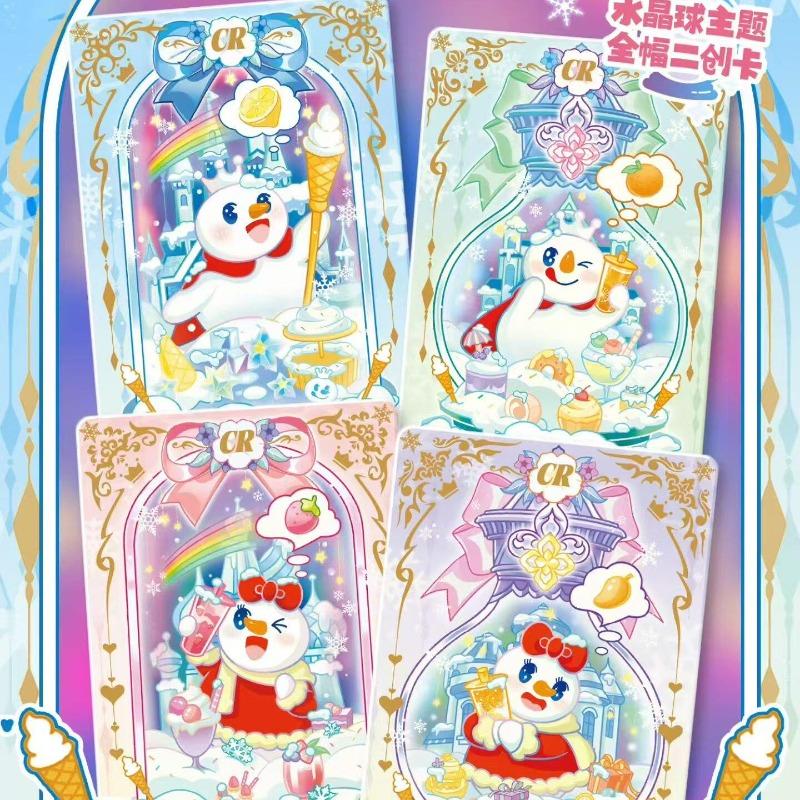 Official Genuine MIXUE Ice Cream and Tea Series 2 Cards Snow King Peripheral Collection Toys Co Branded Card Holiday Gift