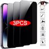 3 шт., защитная пленка из закаленного стекла для защиты экрана от шпионажа для Apple iPhone 11, 12, 13, 14 Pro Max ProMax Plus mini 7 8 Plus 14Pro 14ProMax X XS XR