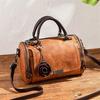 WTEMPO Elegant Handbag Women Crossbody Bag Small Tote Boston Bag Flower Ornament