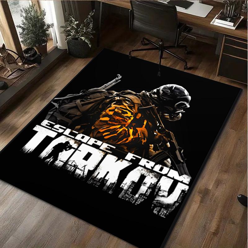 1Pc Escape From Tarkov Game Print Rug - home decoration Carpet For Living Room Bedroom Flooring Computer Chair Area Rug