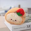 Fish Cute Cake Plushie Keychain With Pp Cotton Filling For Bag Accessory