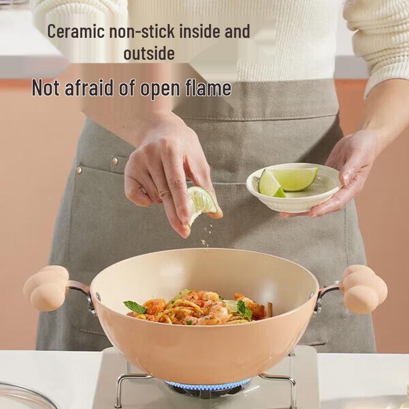 COOKER KING Magic Chef 20cm Double Handle Wok