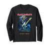 Футболка с длинным рукавом Iron Maiden Эдди на бас-гитаре