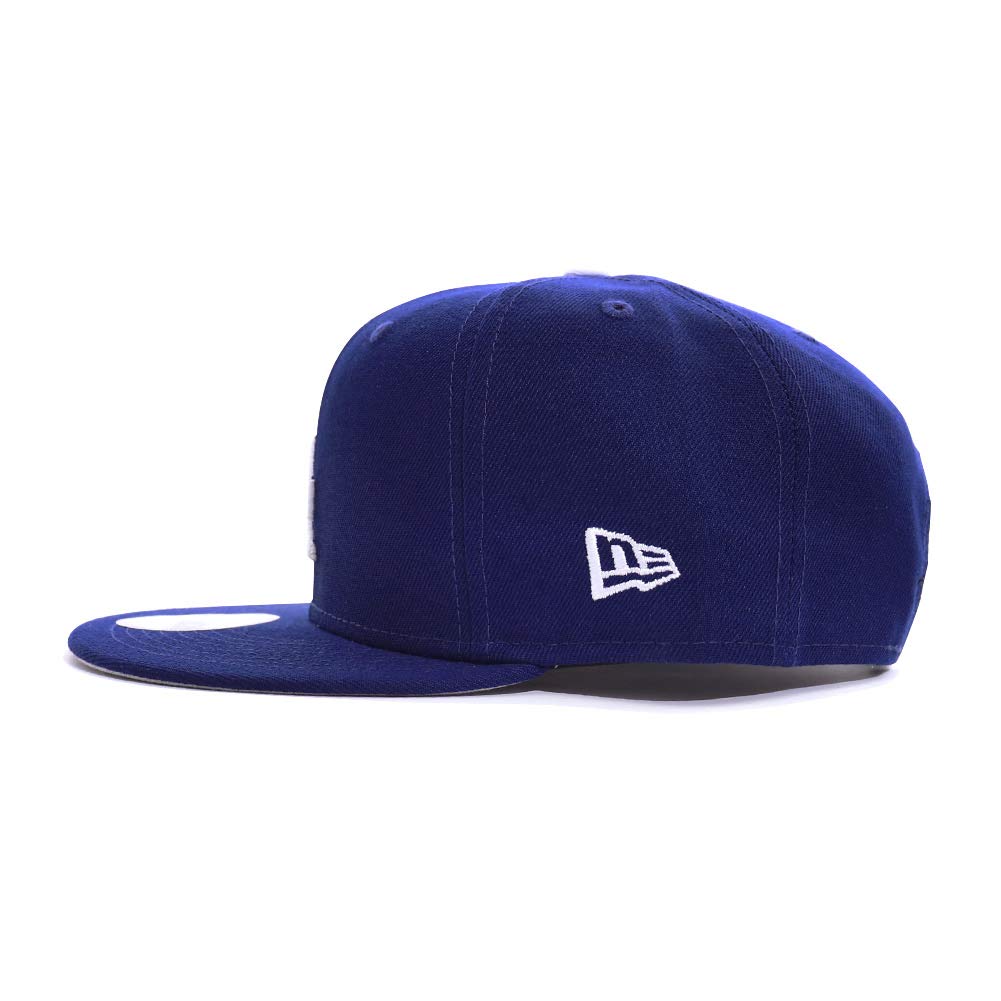 [New Era] 9FIFTY MLB BASIC SNAP LOSDOD OTC Los Angeles Dodgers Cap Hat Unisex Snapback (ONE SIZE, BLUE (11591043))