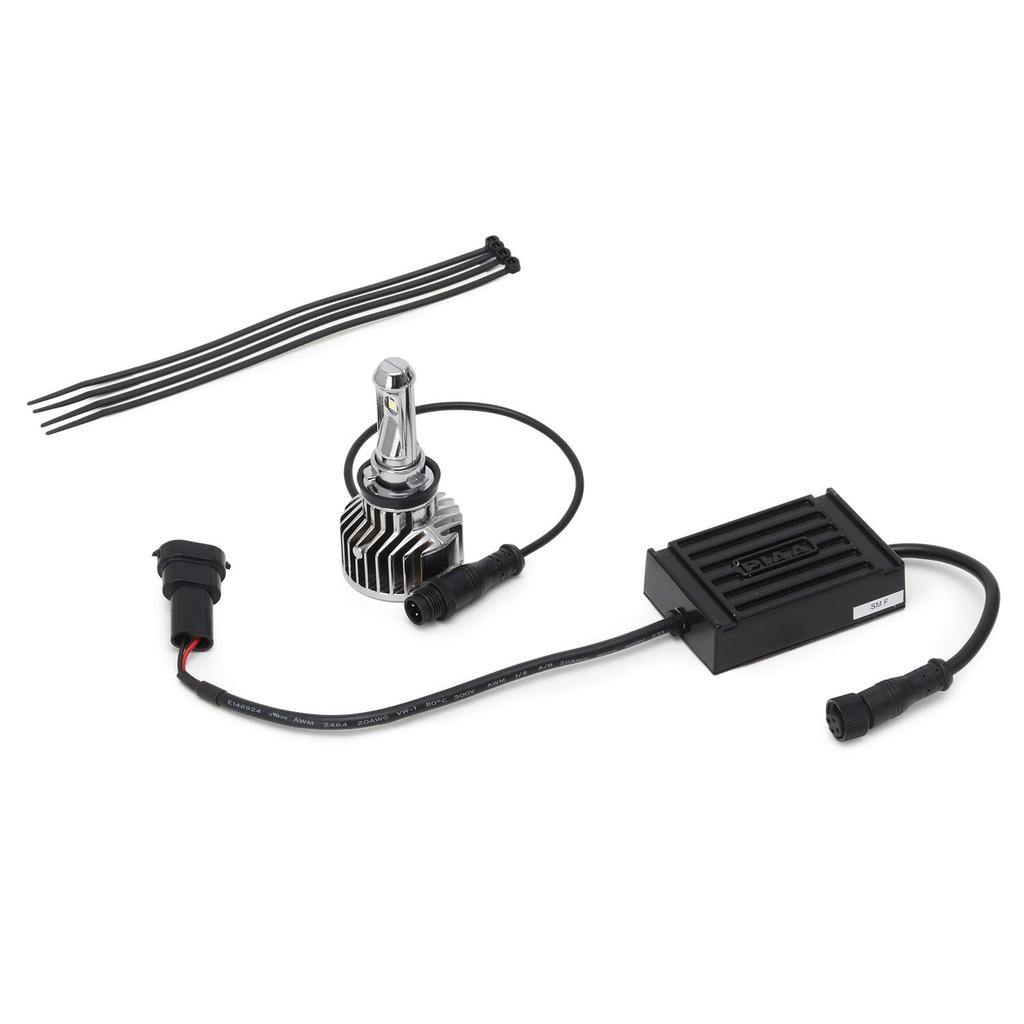 Светодиодные лампы головного света PIAA MLE4 для мотоциклов, соответствующих требованиям техосмотра, 6000K, тип H11/9, 12V/23W,