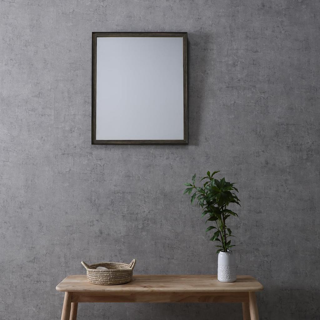 Fuji Boeki Настенный настольный макияжный столик Ширина 55 x Высота Коричневый Baum 41409 Зеркало, Зеркало, Зеркало, Зеркало, 65 см,