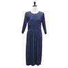 Shiz Madam V Embossed Pleats Dress