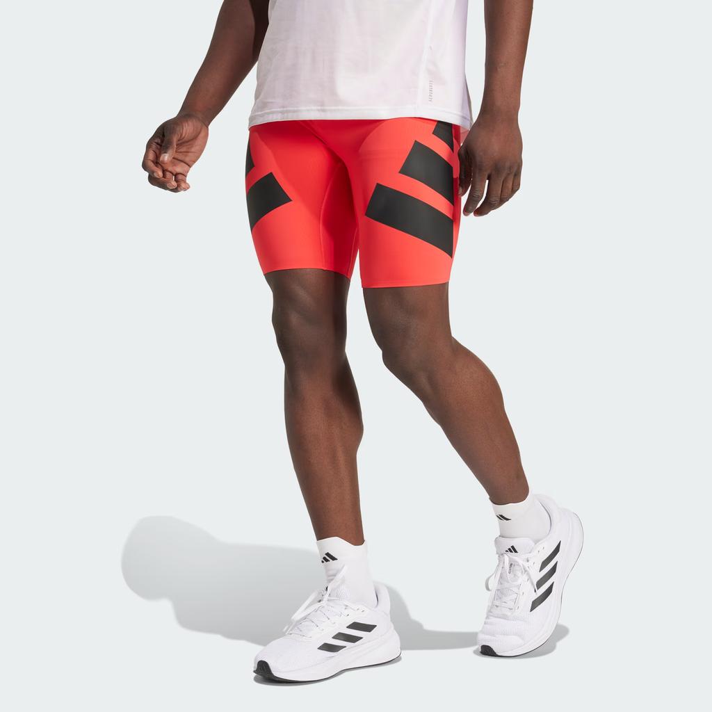 adidas Adizero Логотип Облегающий Пояс на резинке Шорты для бега Мужские шорты JC6678