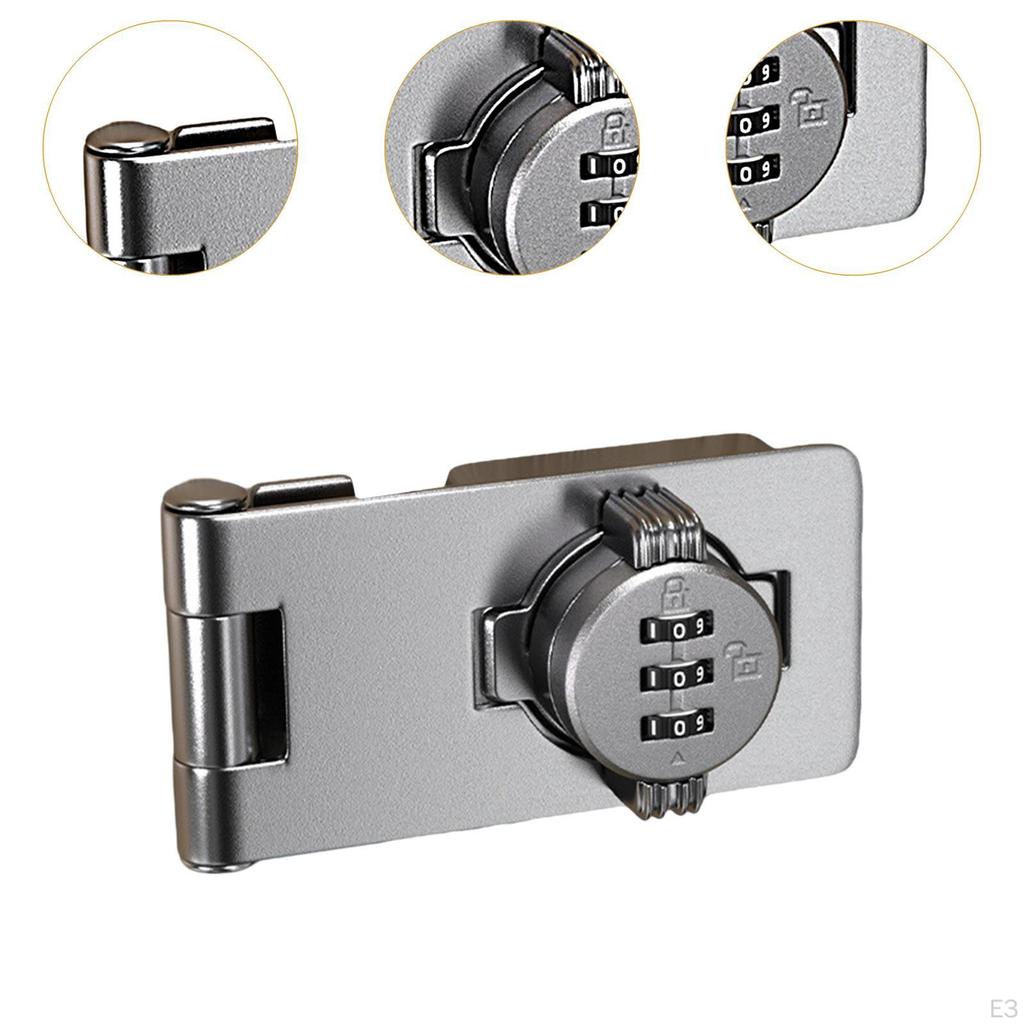 Шкаф с кодовым замком, паролем, поворотной защелкой, без ключа для сарая