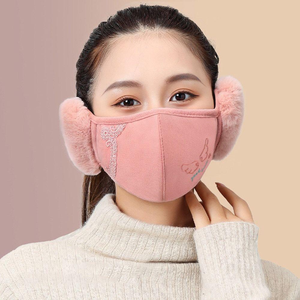 Plush Fleece Winter Mask Warm Cycling Earflap Winter Ear Warmer