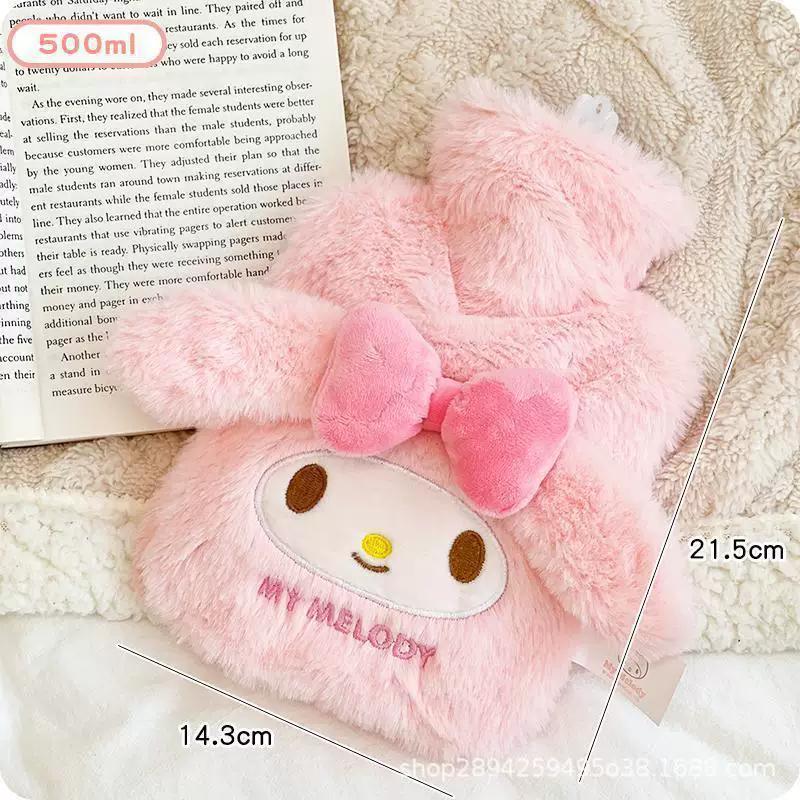Cute Water-Filled Hot Water Bottle, Small Size for Hand Warming, Large Size Hand Warmer