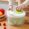 Salad Spinner Dryer Vegetable Fruit Food Dehydrator Quick Drying Multifunctio Manual Kitchen Household Vegetable Dehydrator