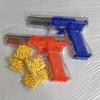 Новый металлический черный пистолет G17 симулятор пистолета 500 патронов для уличного боя стрельба пулями BB мальчик день рождения рождественский подарок