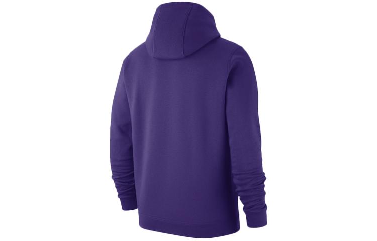 Nike NBA Classic Logo Utah Jazz, Hooded Comfortable Casual Versatile Thermal Fleece Lined Long Sleeved Sweatshirt Men's CI4540-504
