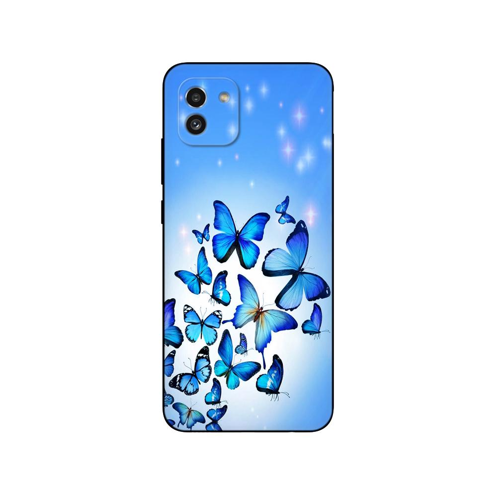 Чехол для Samsung Galaxy A03 164,2 мм, задняя крышка для GalaxyA03 Global A 03 A035, чехол для телефона, мягкий силиконовый бампер, черный чехол из ТПУ