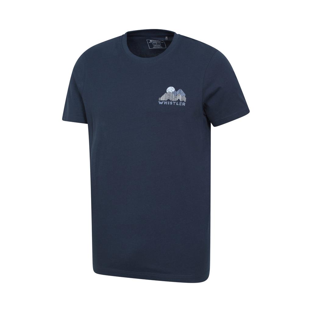 Mountain Warehouse Mens Whistler Graphic Short-Sleeved T-Shirt